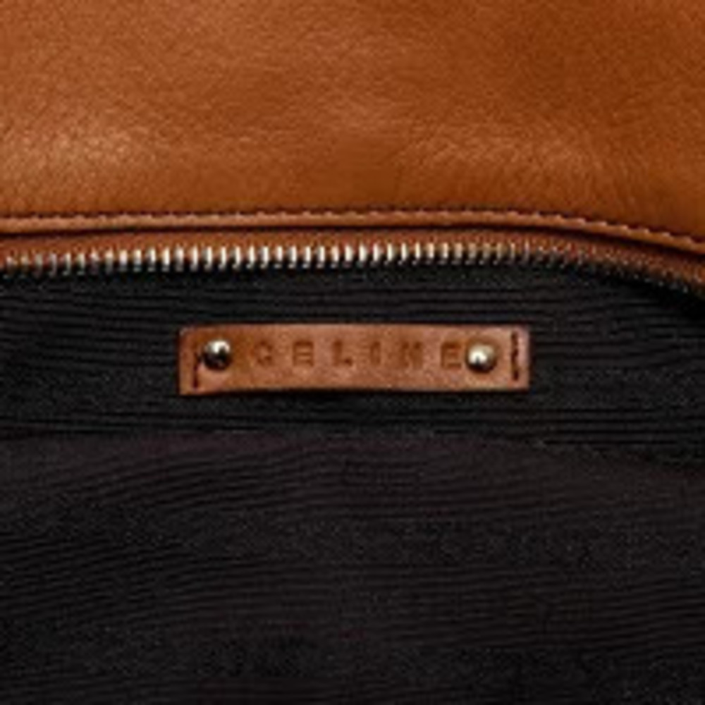 Celine Leather Bittersweet Shoulder Bag Brown - Picture 11 of 13